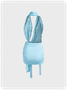 Y2k Asymmetrical design Cropped Dress Mini Dress