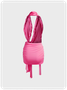 Y2k Asymmetrical design Cropped Dress Mini Dress