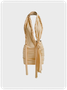 Y2k Asymmetrical design Cropped Dress Mini Dress