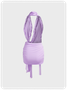 Y2k Asymmetrical design Cropped Dress Mini Dress