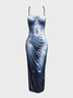 Sculpture Aesthetics Human Body Sleeveless Maxi Dress