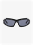 Cat Eye Fashion Color Block Sunglass