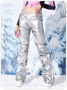 Wrinkled Plain Straight Pants