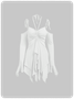 Irregular Hem Strapless Plain Long Sleeve Short Dress