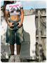 Street Blue Bottom Shorts