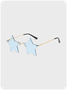 Star Shaped Ombre Sunglasses
