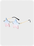 Star Shaped Ombre Sunglasses