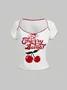 Jersey Fruit Short Sleeve T-shirt