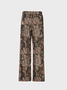 Jersey Camo Straight Pants Sweatpants & Joggers