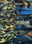 Leopard and Butterfly Print Ruffle Tie Halterneck Backless Asymmetric Hem Mini Dress