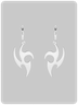 Punk Silver Accessory Earrings