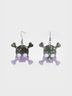 Punk Purple Accessory Earrings