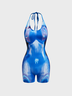 【Final Sale】Edgy Blue Body print Romper
