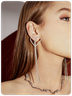 Y2K Silver Accessory Earrings