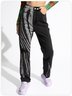 【Final Sale】Casual Black Bottom Jeans