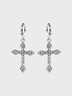 Street Silver Accessory Earrings