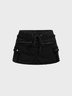 Pocket Plain Short Skirt