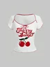 Jersey Fruit Short Sleeve T-shirt