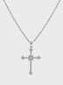 Rhinestone Cross Necklace